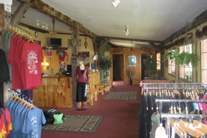 View of the base shop